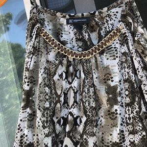 INC cold shoulder top